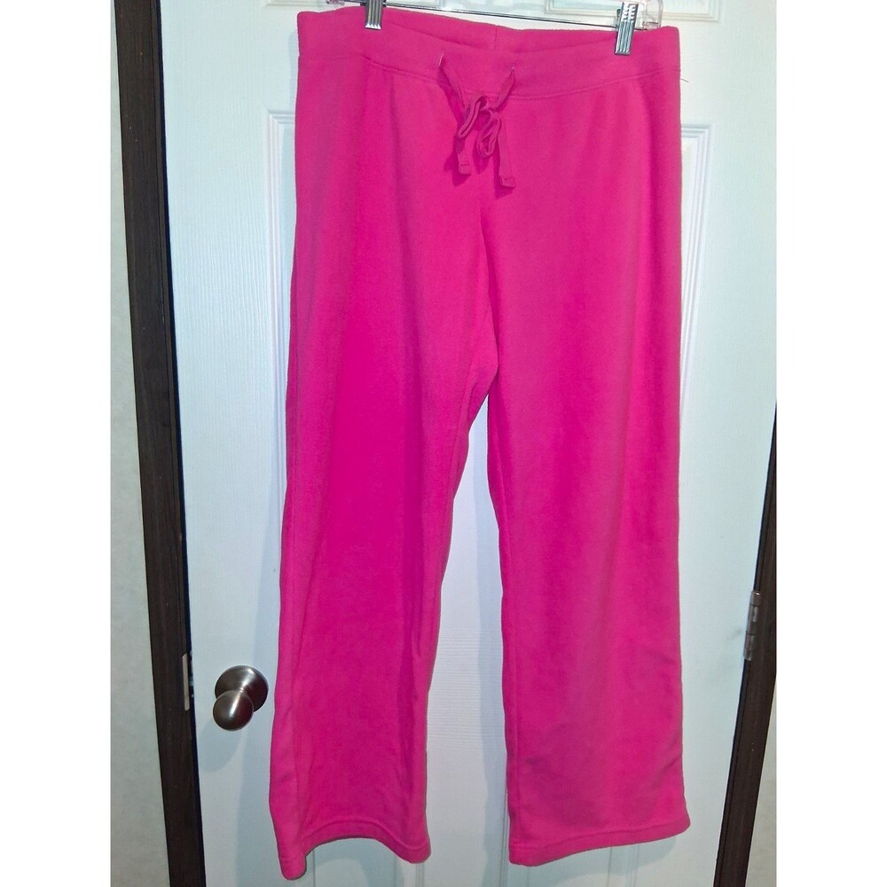 Old Navy Pink Fleece Drawstring Elastic Waist Sweatpants Women’s Medium Regular